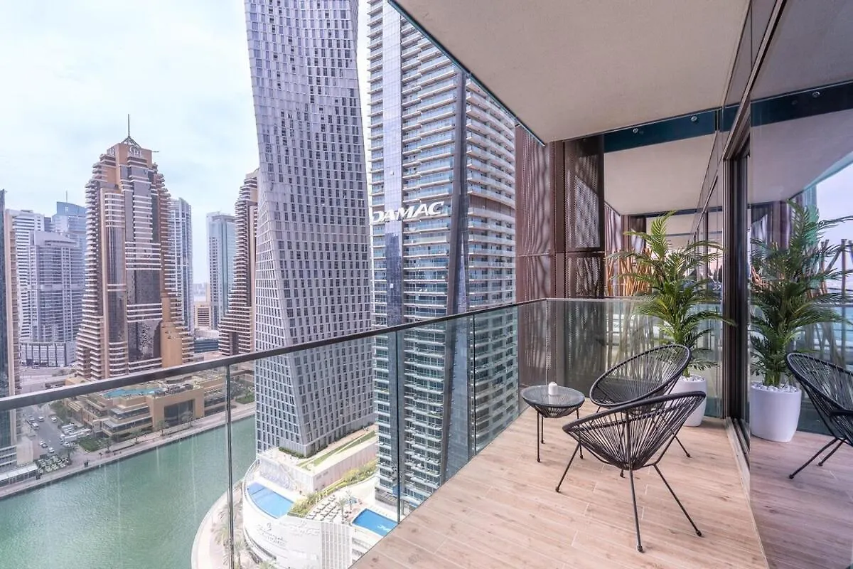 Stylish 2Br Escape For 6 In The Heart Of Dubai Marina Apartment