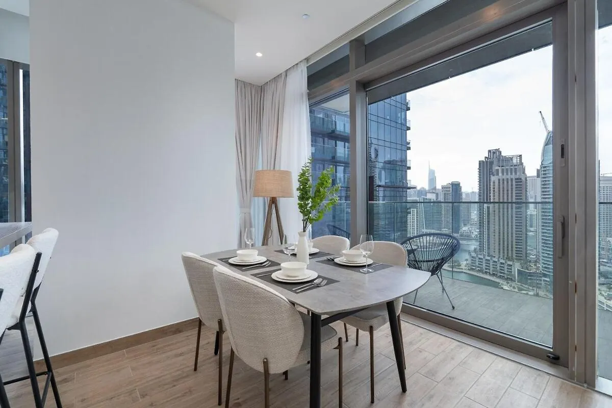 Stylish 2Br Escape For 6 In The Heart Of Dubai Marina Apartment 0*,